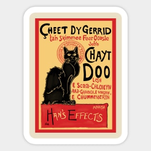 Chayt Doo Sticker